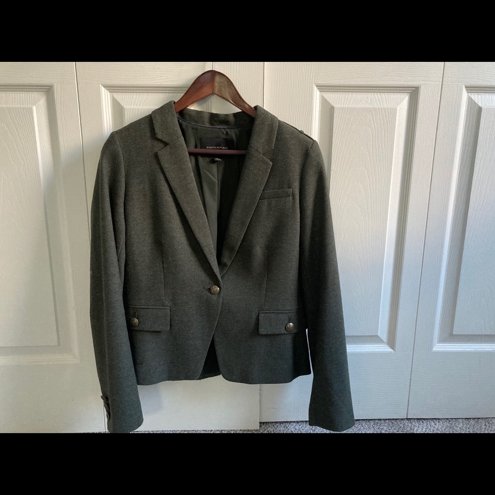 Like new Banana Republic Military Blazer